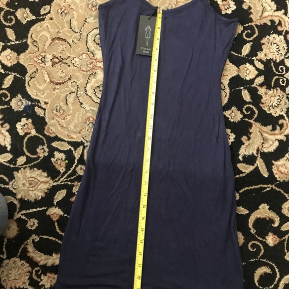 Dark blue Coreal Spaghetti strap dress - Picture 13 of 16